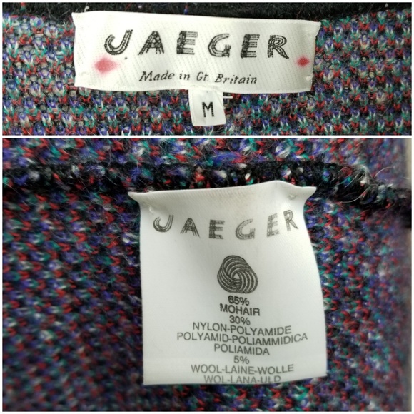 [Vintage] Jaeger Mohair & Wool Blend Sweater - Picture 8 of 8